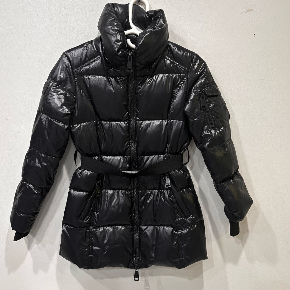 Black Puffer Kids Jacket